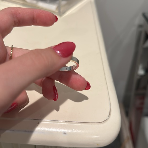 Gucci heart ring silver size Small 13 (US 6.5) - Picture 2 of 3